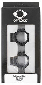 Tikka Opti-Lock scope ring set for sako tikka rifles with blued steel construction and extra low height